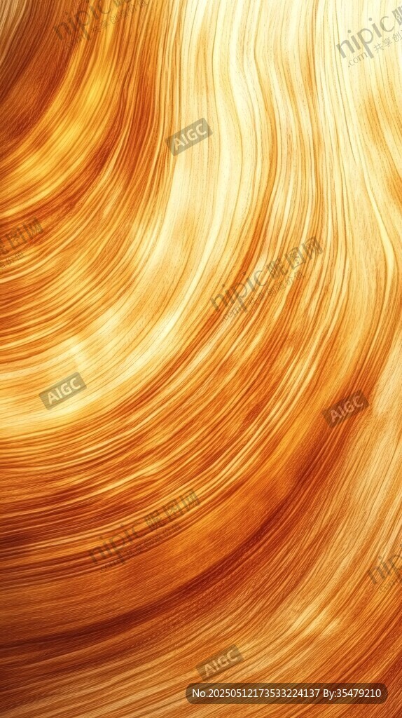 金色炫彩动感线条纹理背景
