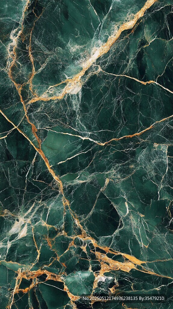 墨绿金纹大理石纹理