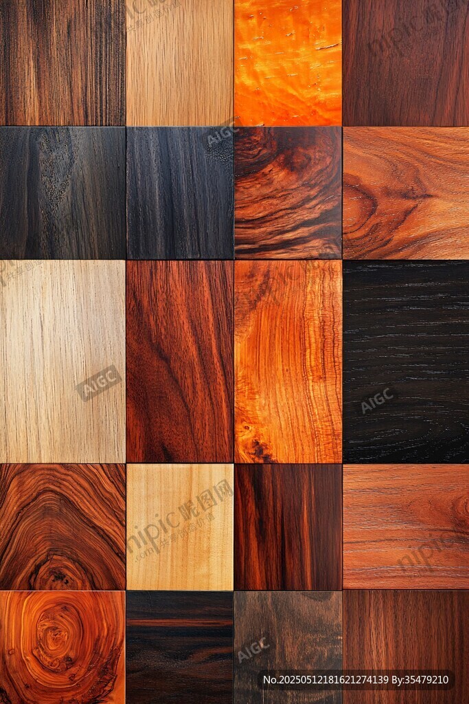 多样木纹展示