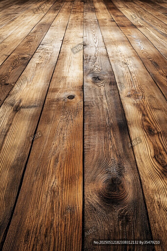复古木质地板纹理特写
