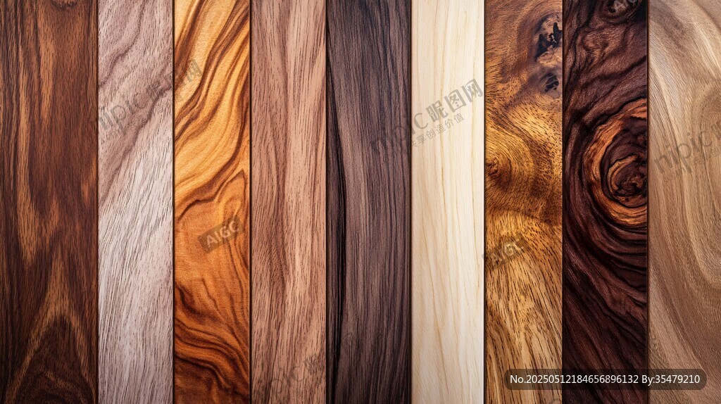 多样木纹展示