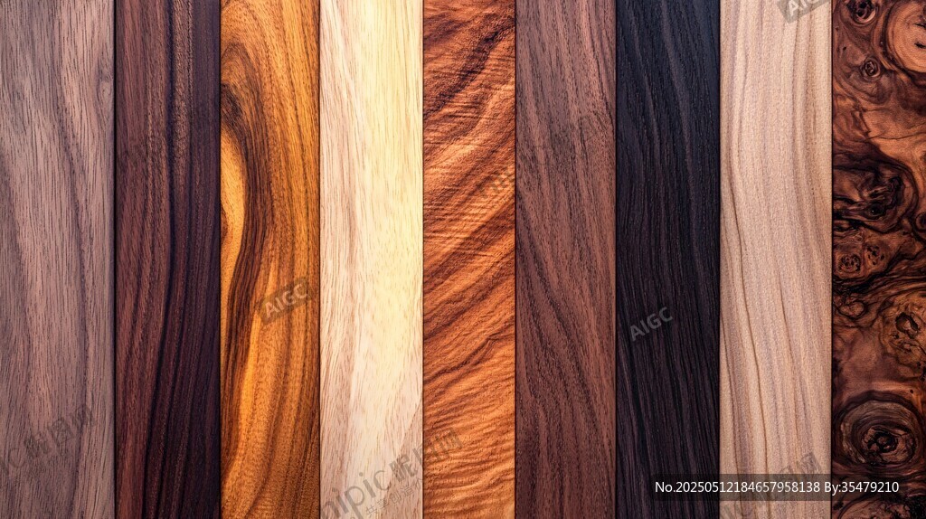 多样木材纹理展示