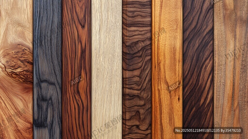 多样木纹展示