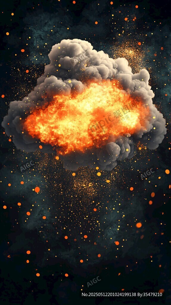爆炸云特效 震撼视觉画面