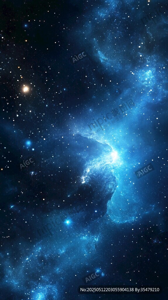 梦幻星空宇宙绚丽景象