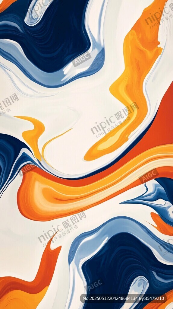 流体艺术抽象图案纹理