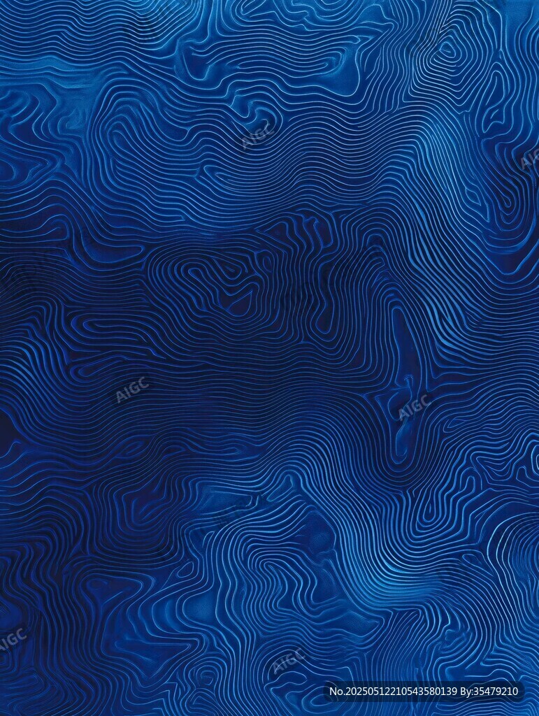 蓝色波纹抽象纹理背景