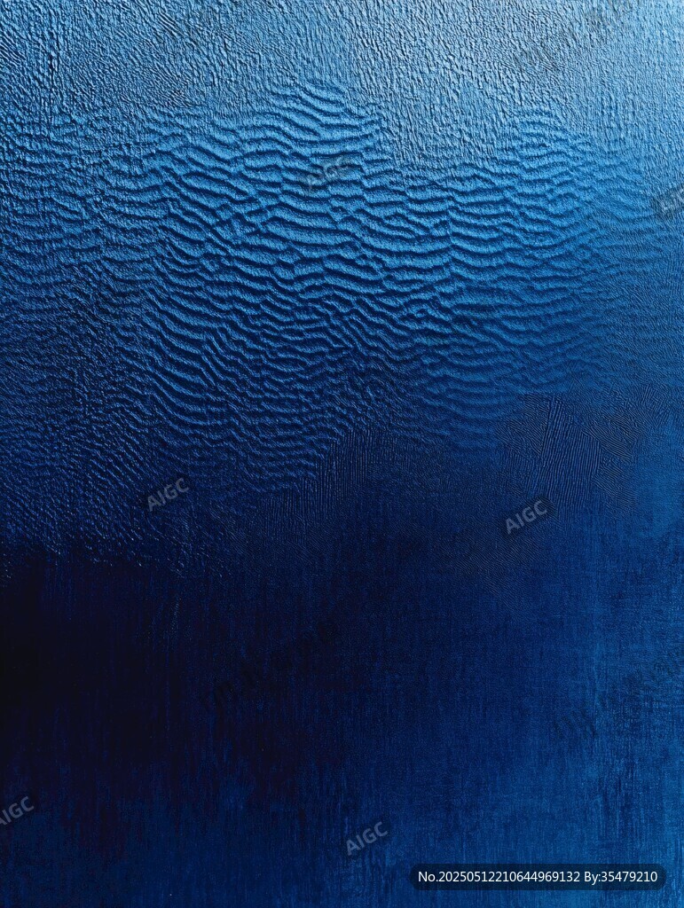 蓝色波纹质感抽象背景