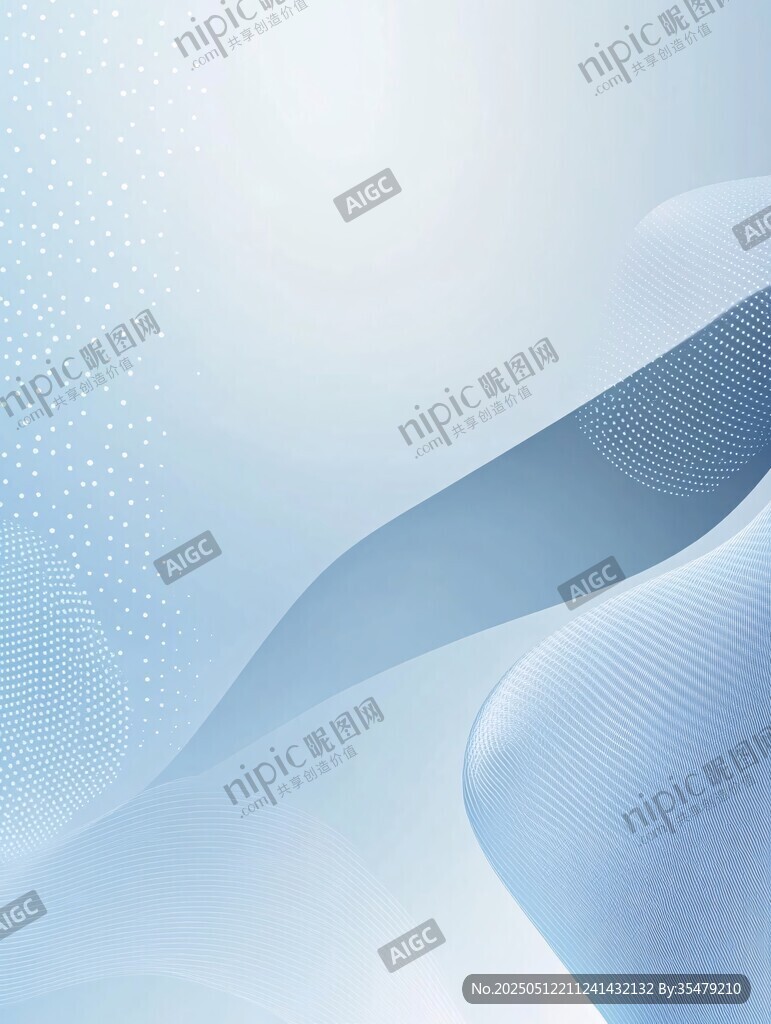 浅蓝色科技风抽象背景图