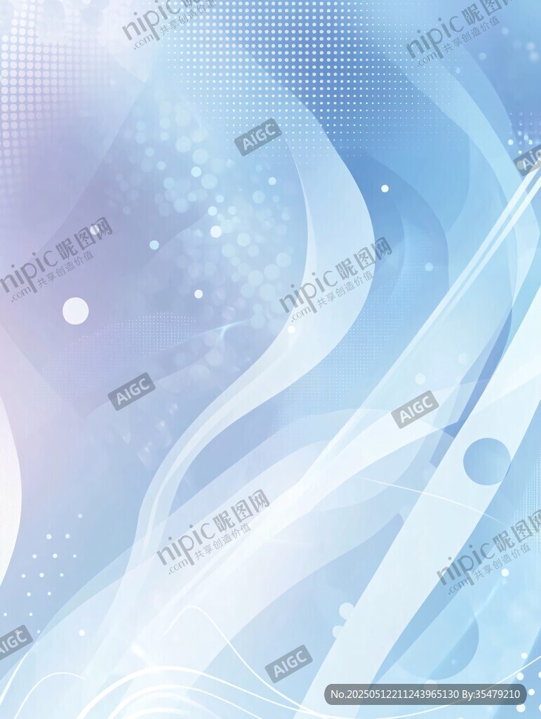 梦幻蓝紫渐变流体背景图