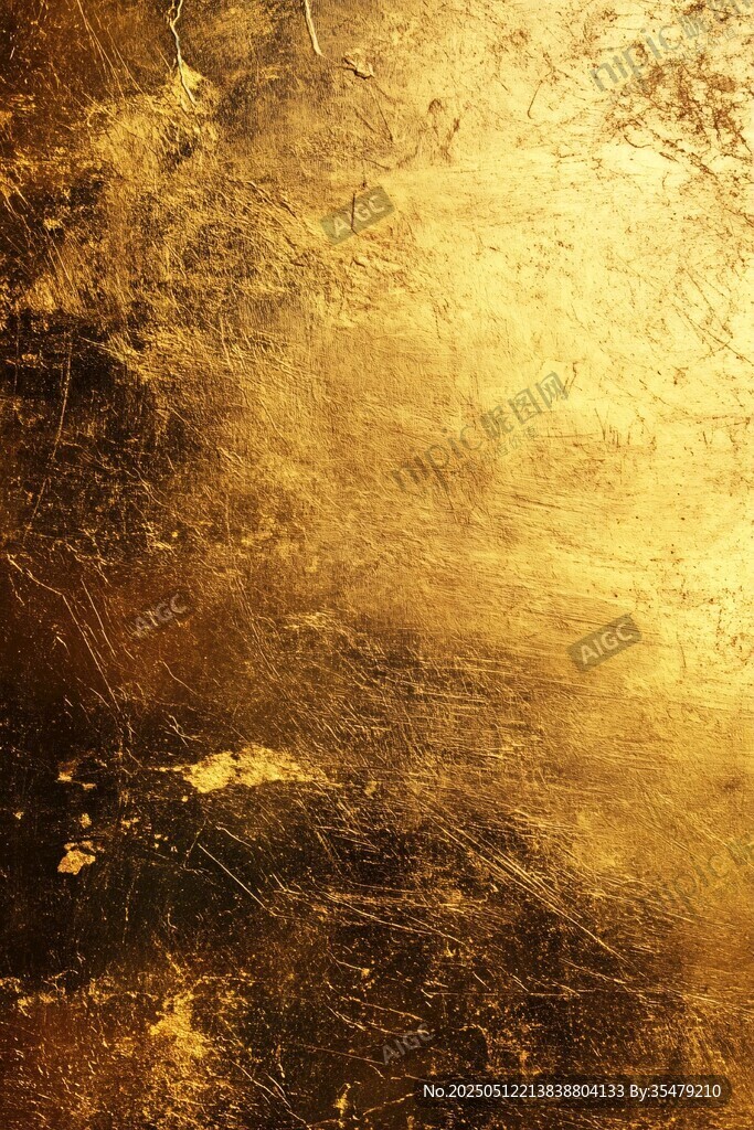 复古金色纹理背景图
