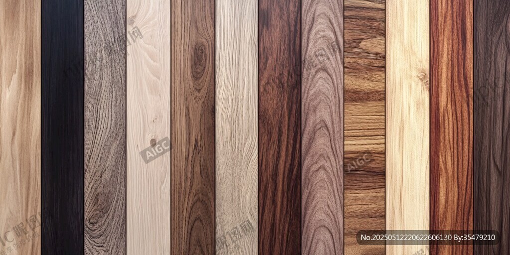 多样木纹板材展示