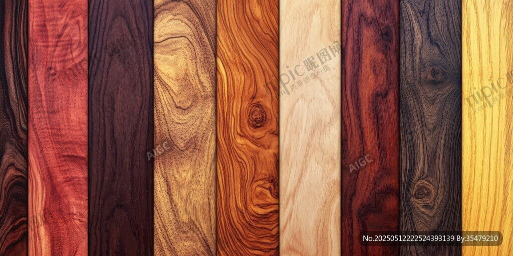 多样木纹展示