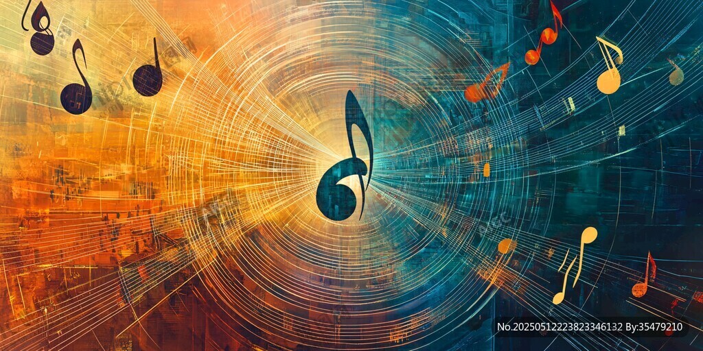 梦幻音乐世界的灵动音符