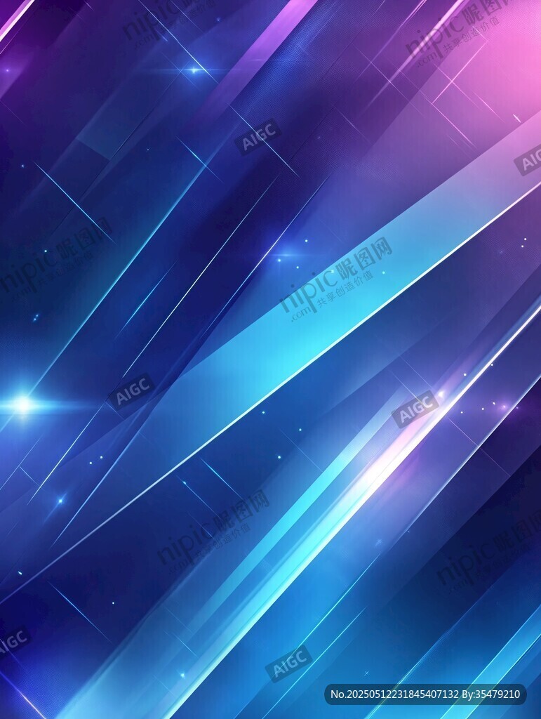 梦幻炫彩科技感背景图案