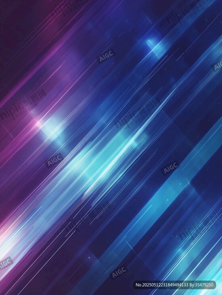 炫彩科技感光线背景图