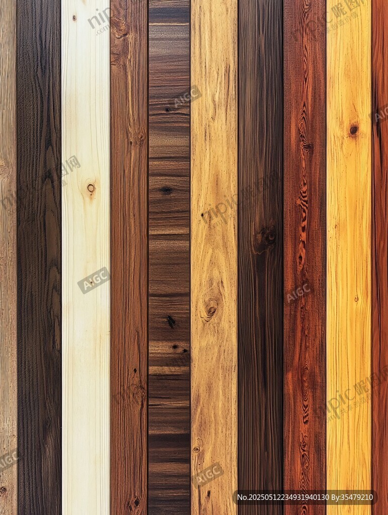 多样木材纹理展示