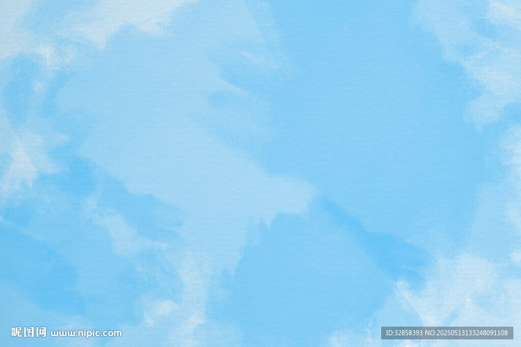淡蓝色梦幻天空背景图