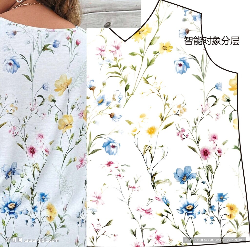 数码印花 有循环