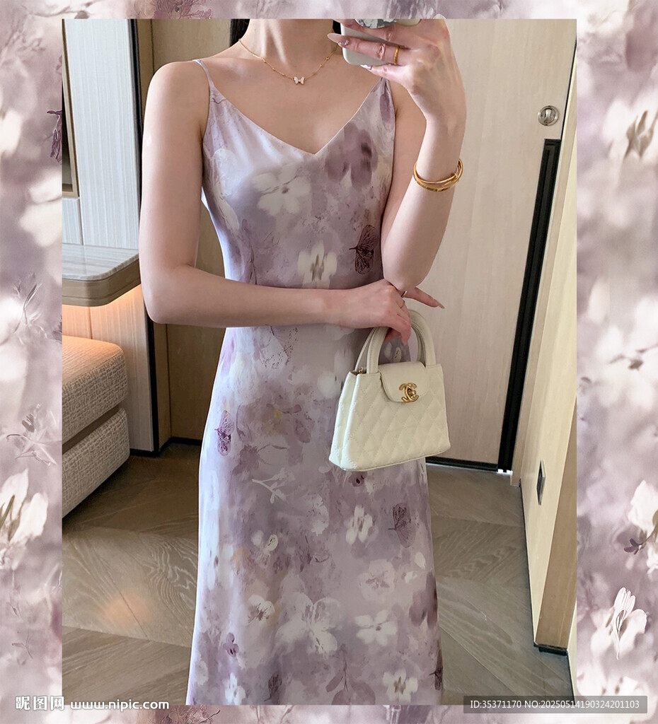 梦幻紫色抽象纹理图案