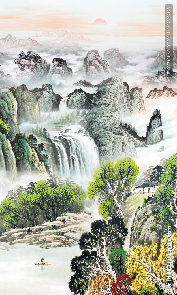 山水国画