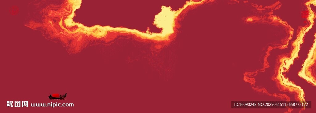 禅意水墨画