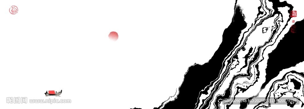 装饰水墨画