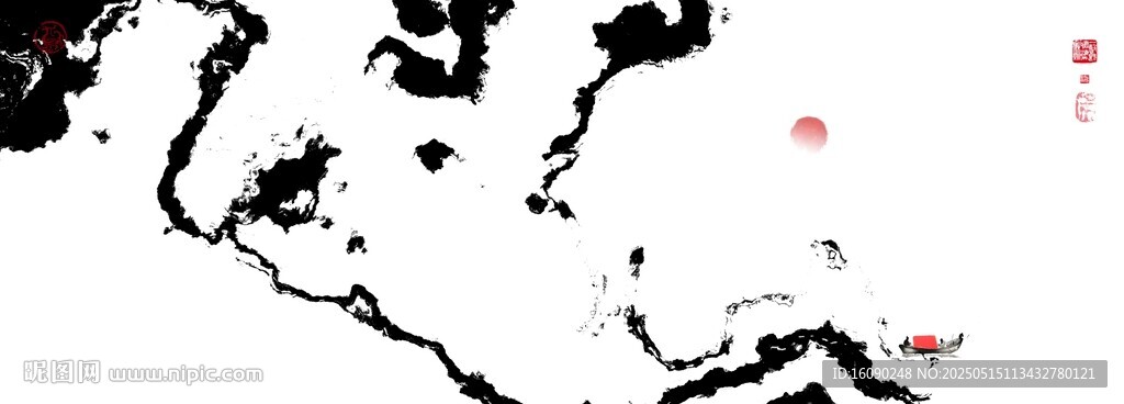 意境水墨画