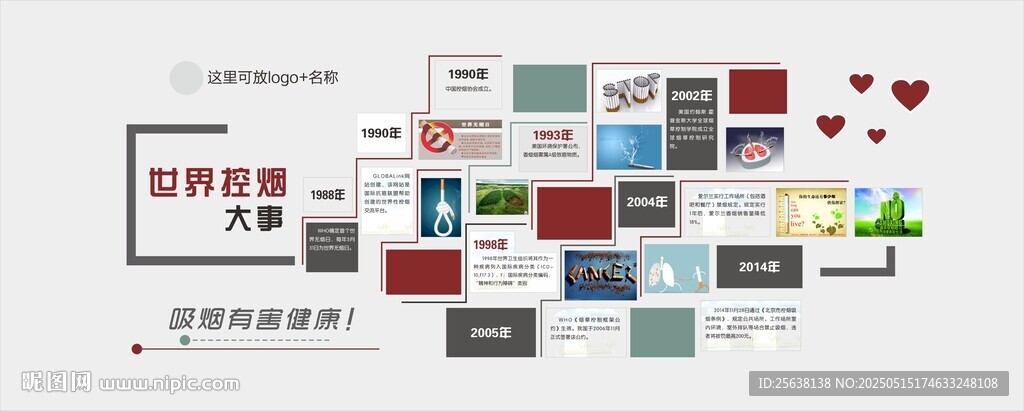 戒烟知识文化墙