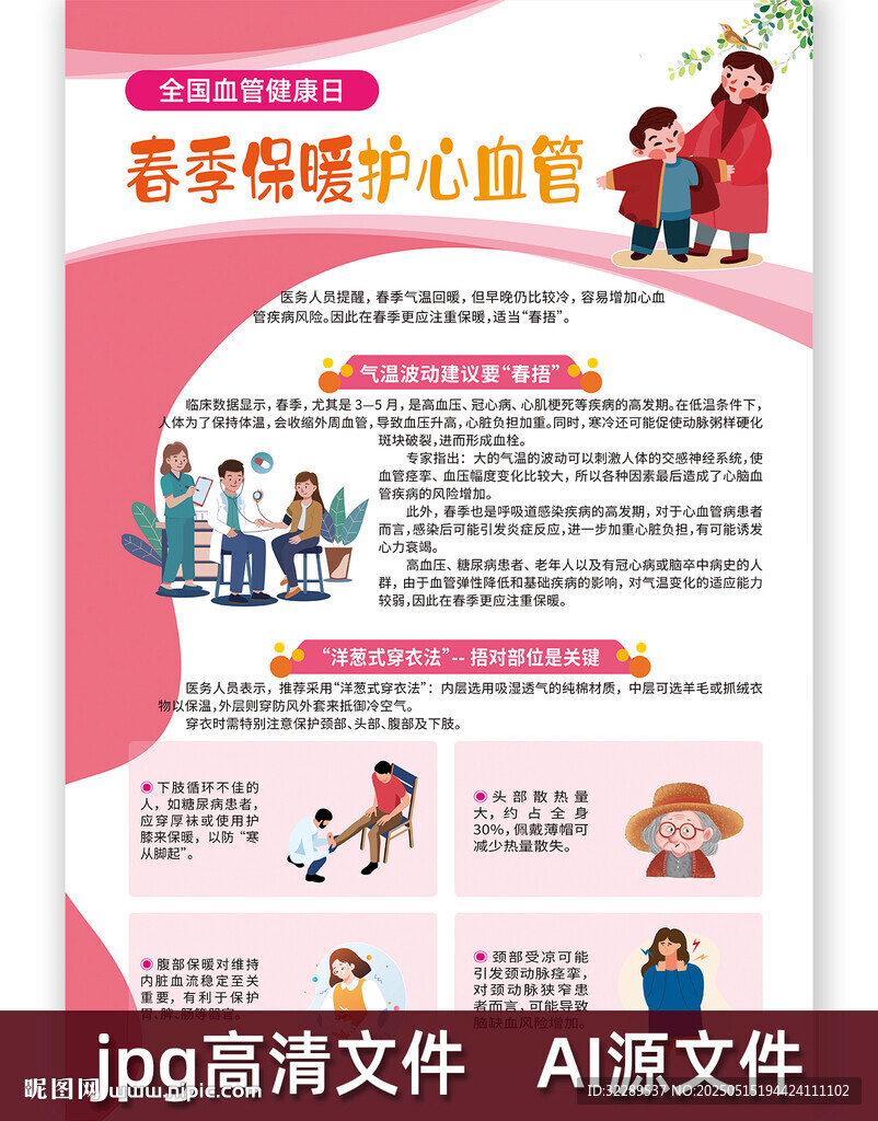 春秋季保暖护心血管
