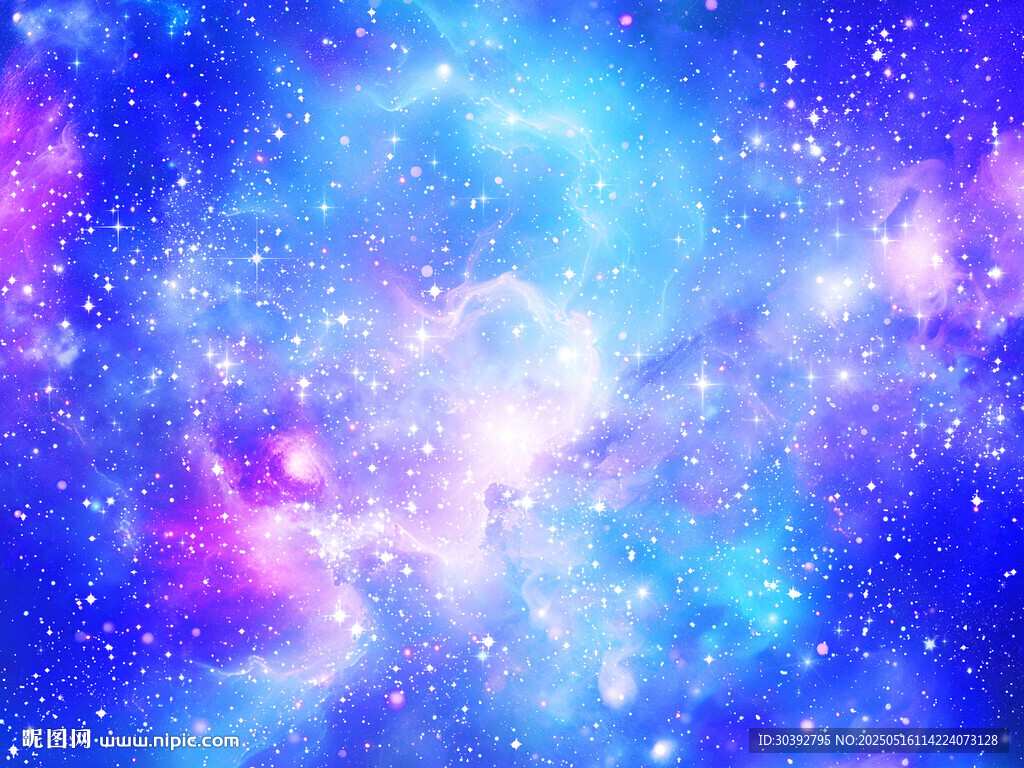 梦幻绚丽的宇宙星空景象