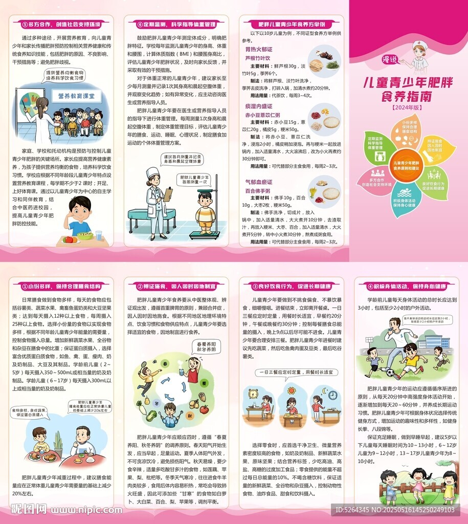 青少年肥胖食养指南