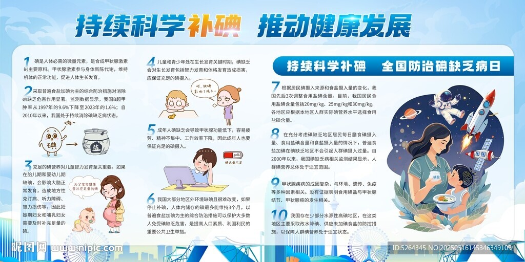 科学补碘