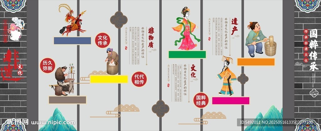 卡通人物身高对比展示图