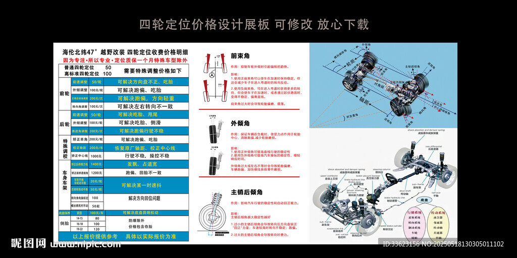 四轮定位价格