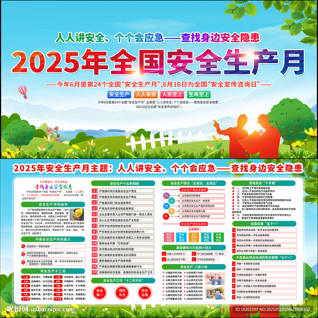 2025年全国安全生产月