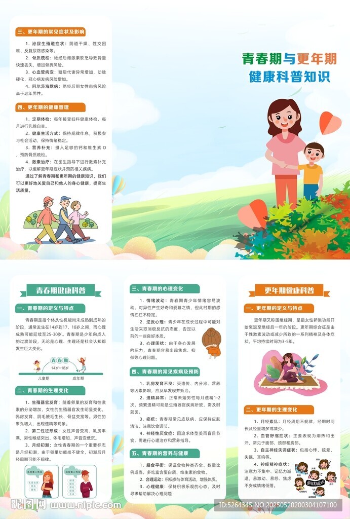 青春期与更年期