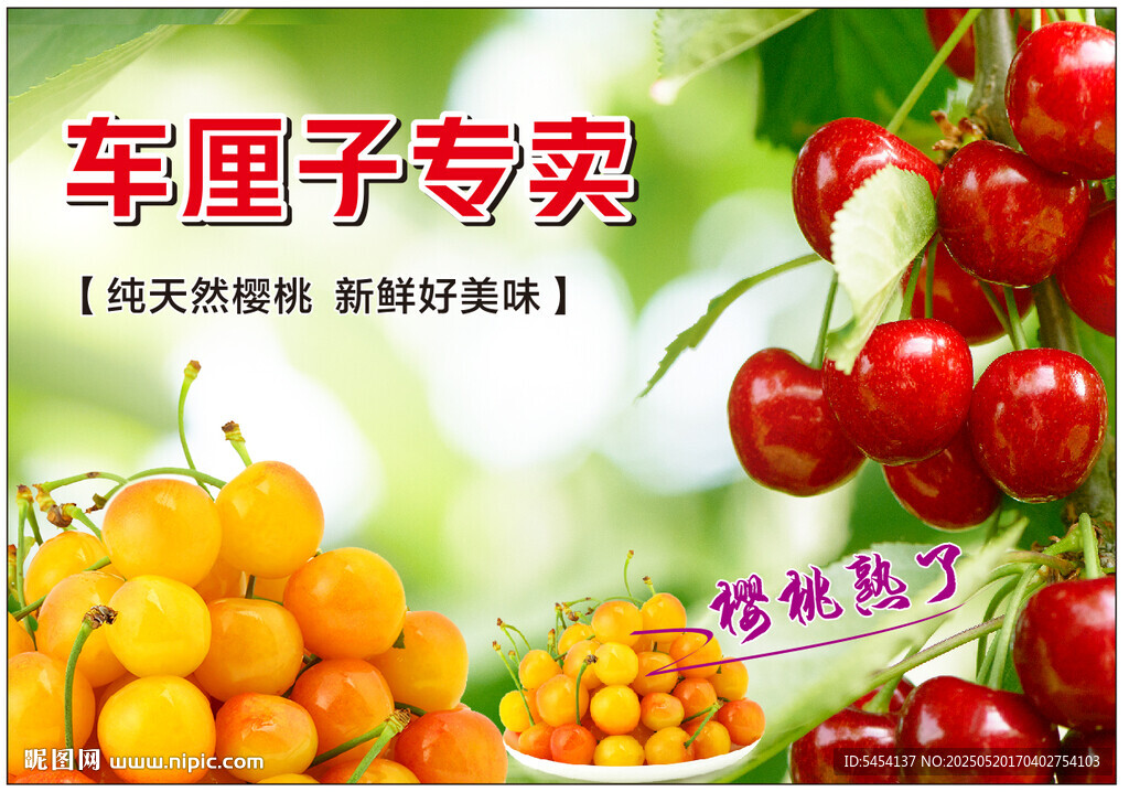 车厘子橘子等水果专卖