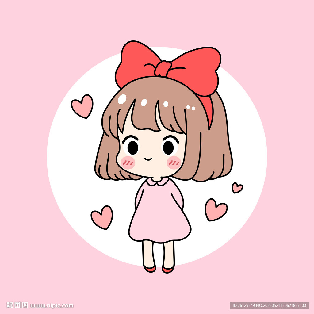 可爱小女孩
