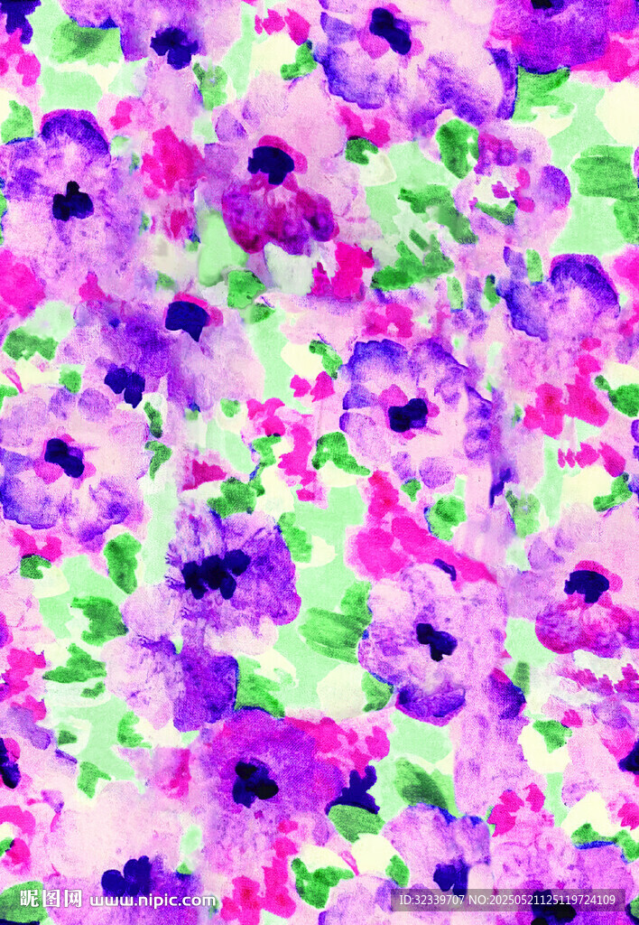 扎染花