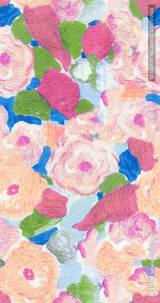 扎染花