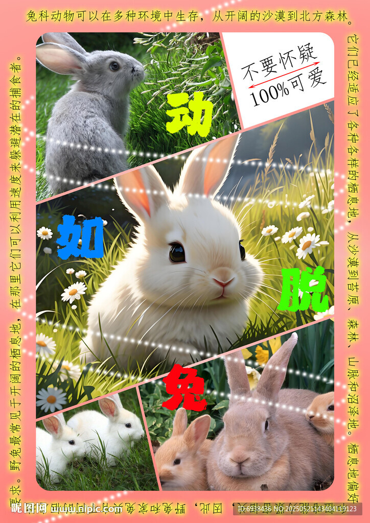 12生肖之兔海报