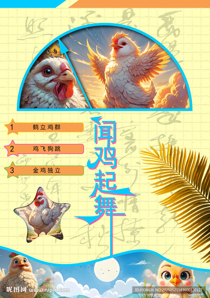 12生肖之鸡海报