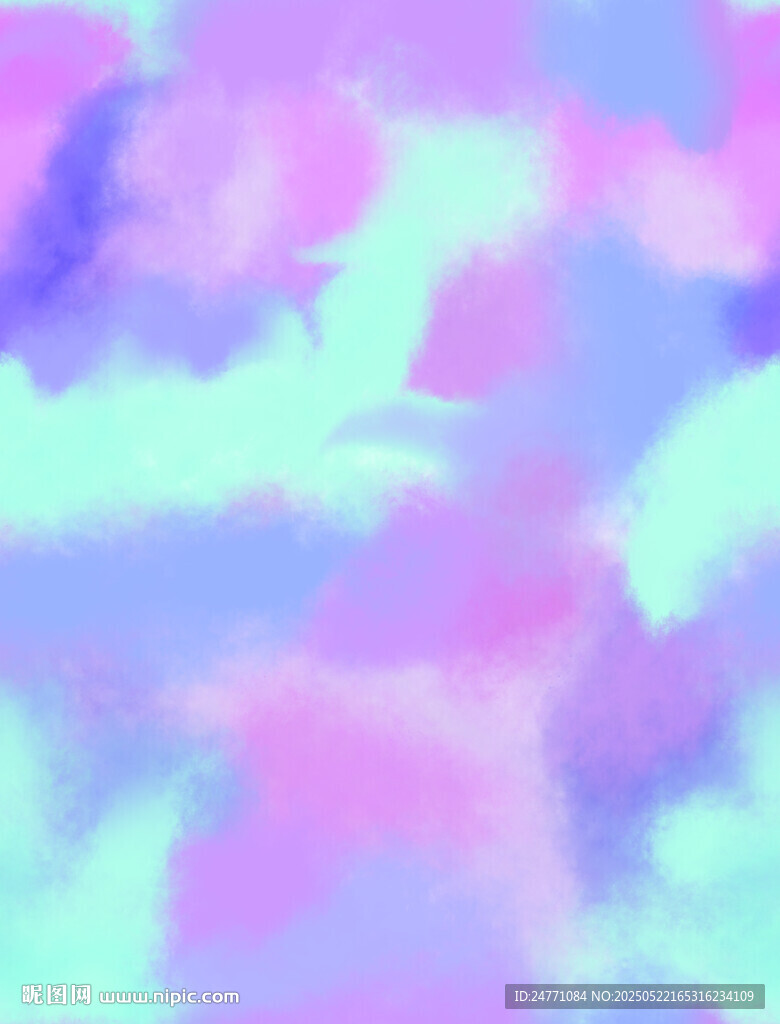 梦幻渐变水彩背景图