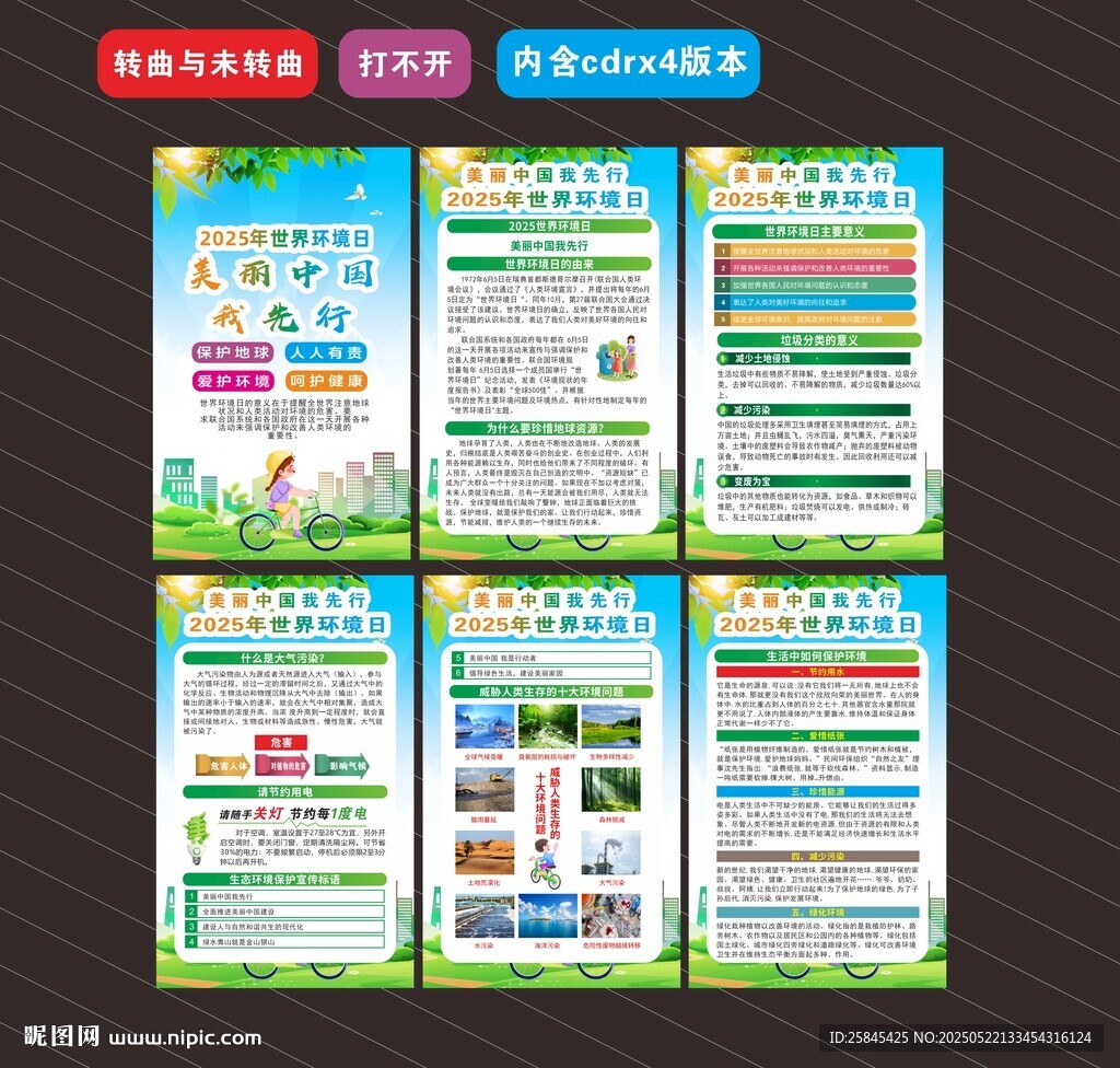 2025年环境日海报