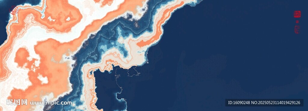 禅意水墨画