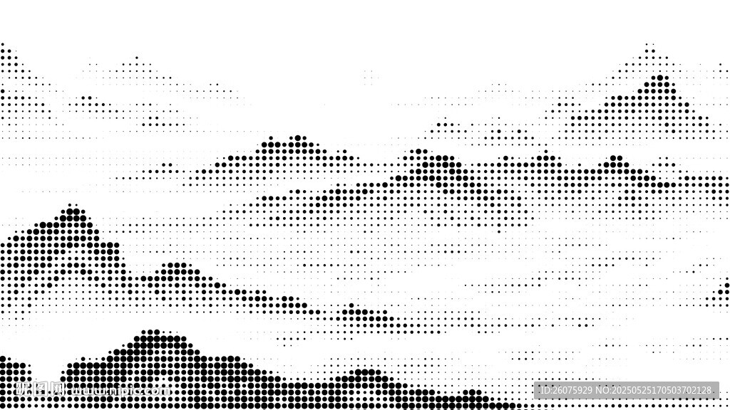 点状群山