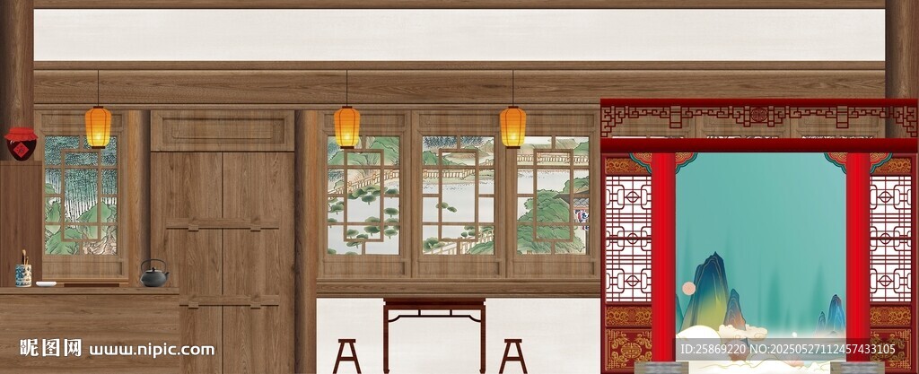 古代饭店场景