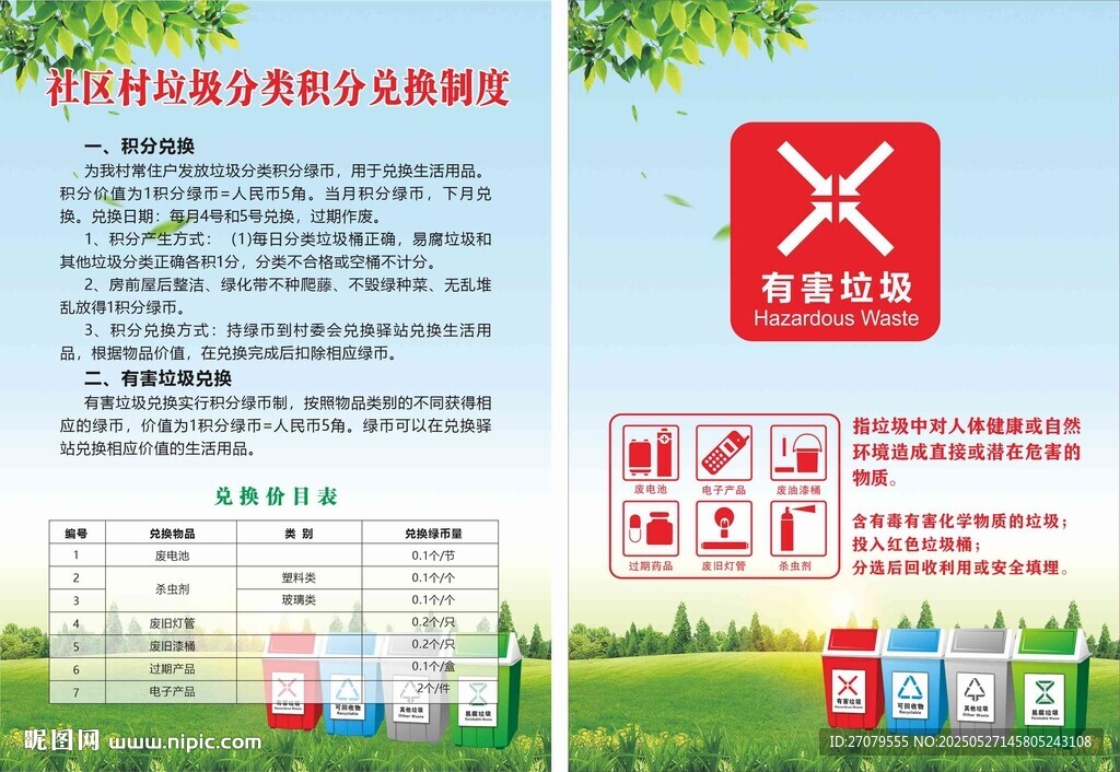 垃圾兑换制度