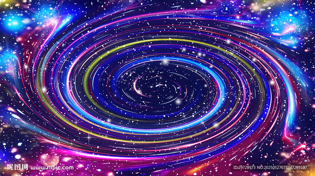 璀璨星空旋涡吊顶
